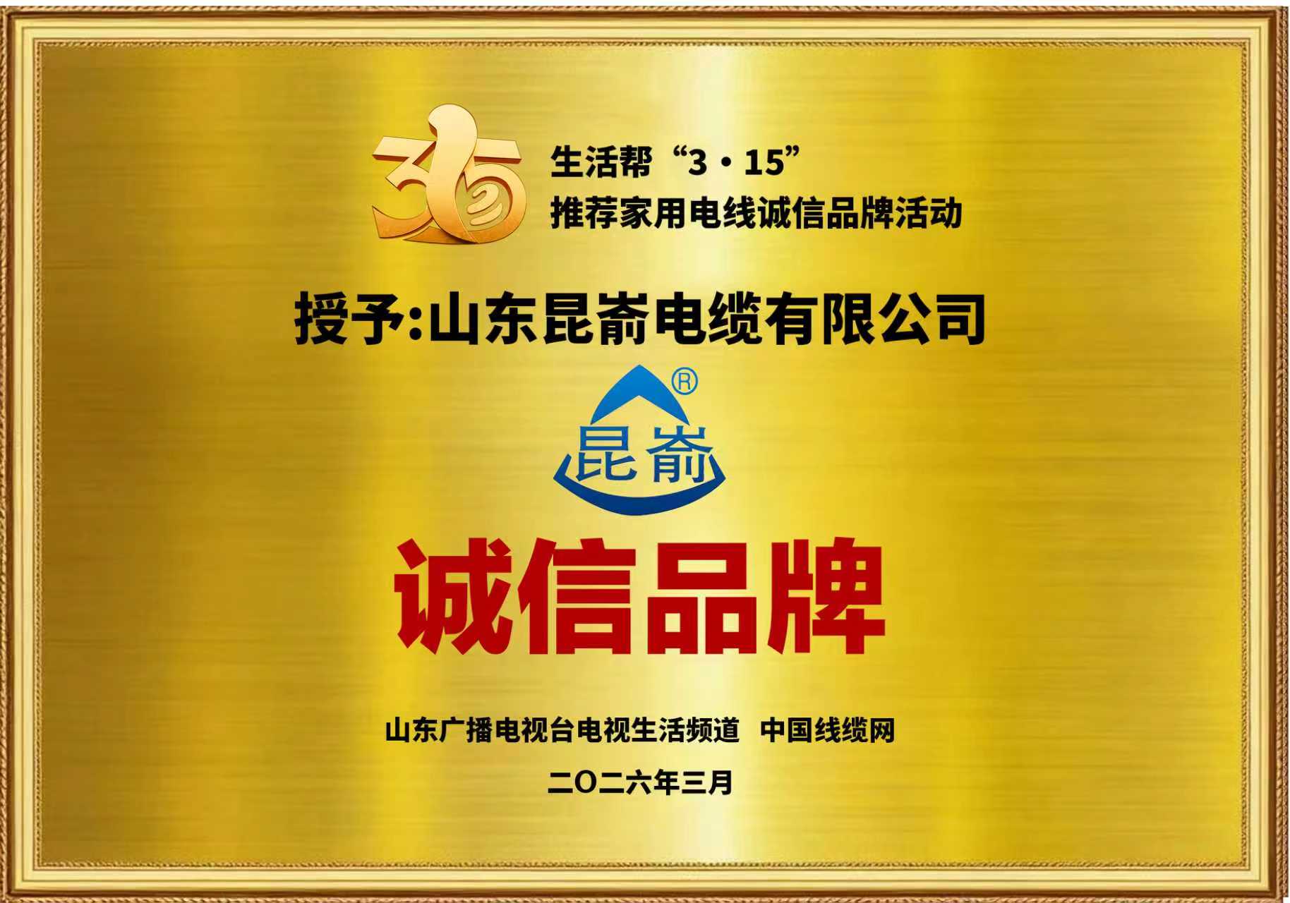 2026年高压电缆工厂怎么选？这家获评诚信品牌的山东企业给出答案
