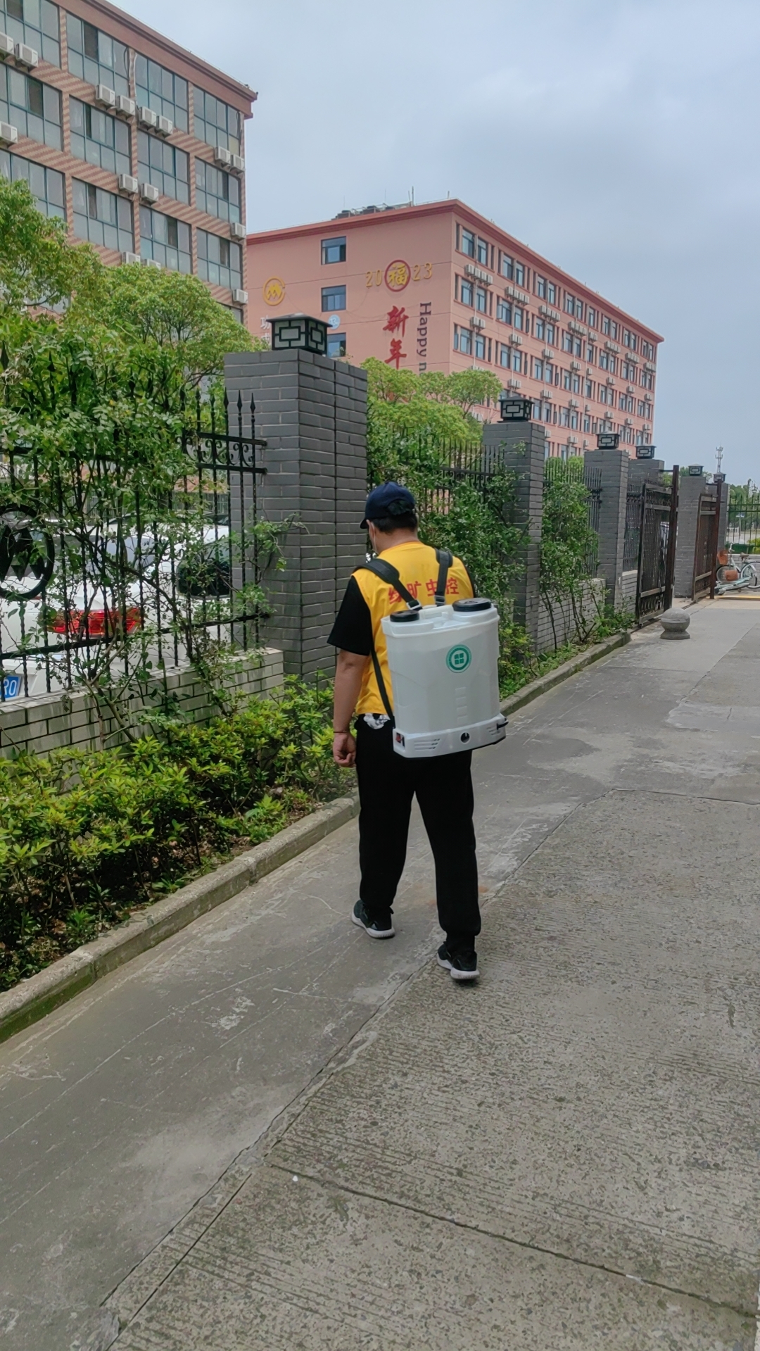 厂区绿化带消杀
