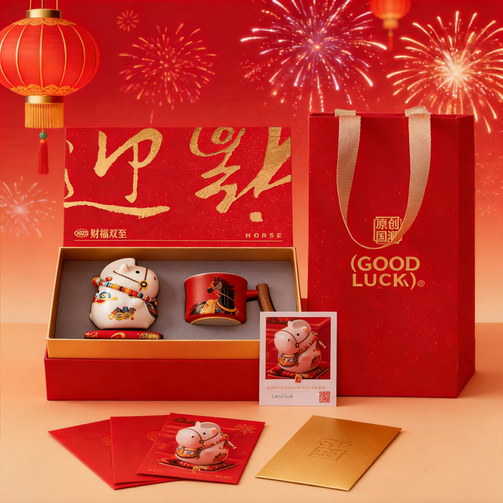 2026 马年新年文创礼盒 陶瓷茶杯存钱罐摆件年会伴手礼礼品套装.jpg