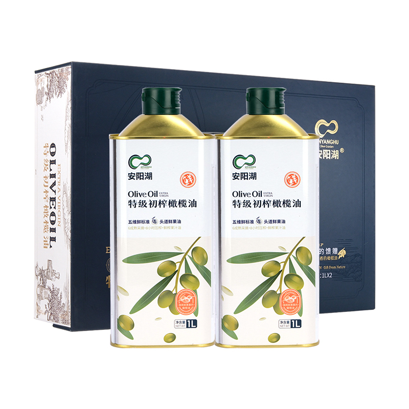 安阳湖特级初榨橄榄油 商务礼盒款 1000ml2.jpg