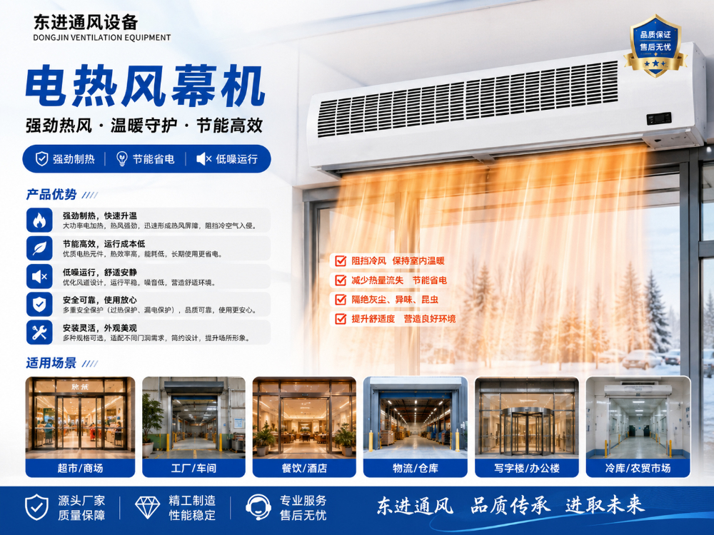 2026优选信誉好的高大空间暖风机平台：德州东进通风设备全解析