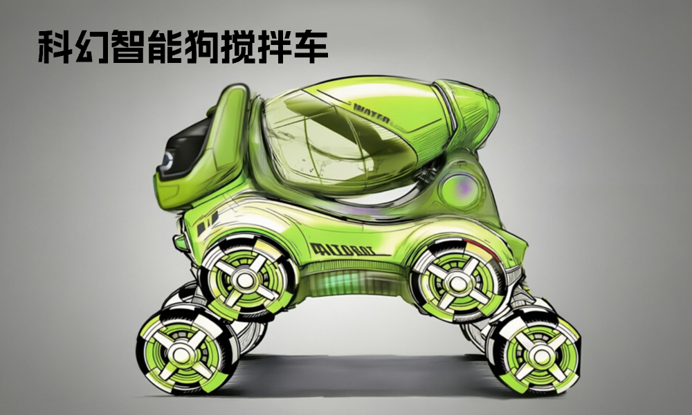 6 科幻智能狗搅拌车.jpg