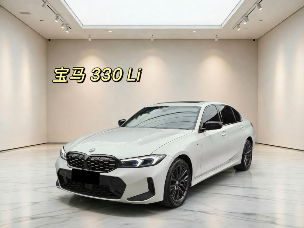 白色 宝马 330 LI 二手豪华车.jpg