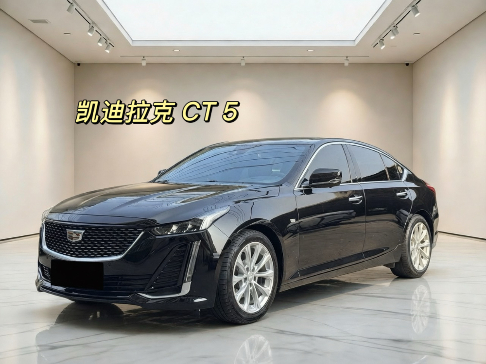 黑色 凯迪拉克 CT5 二手豪华车.jpg