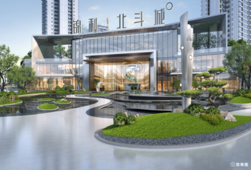 西充站社区门面 - 新盘