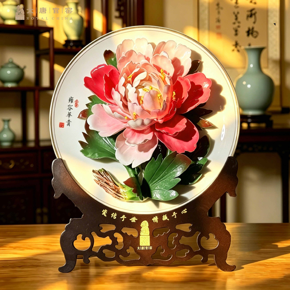 牡丹工艺品