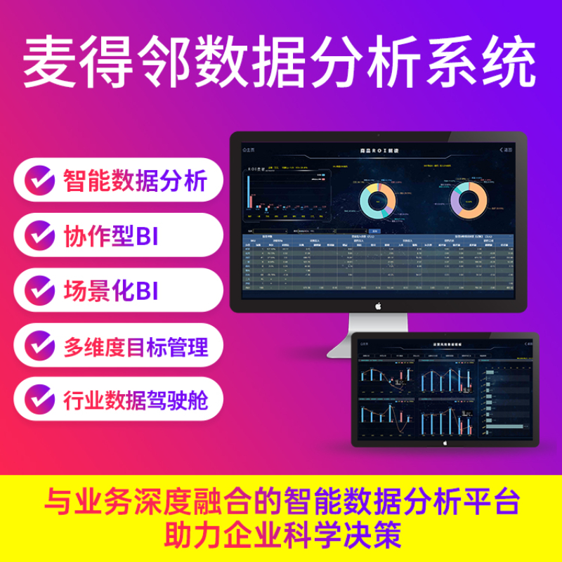 智能BI数据分析系统