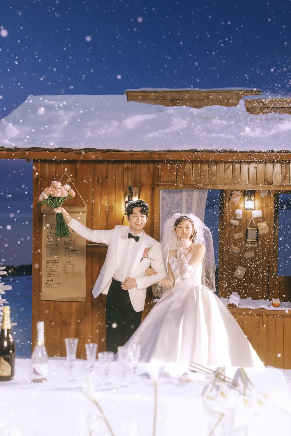 002_《童话山海》木屋☃ _ 雪景婚纱照美哭了❣_2.jpg