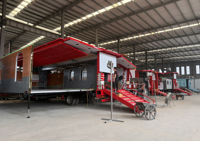批量定制专用大型宴会餐车