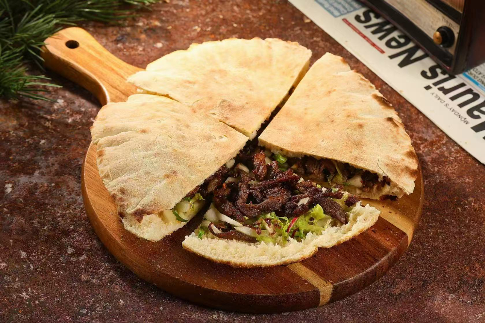 岳麓土耳其式烤羊肉皮塔饼