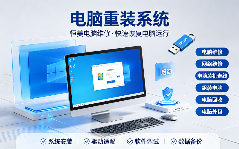电脑重装系统