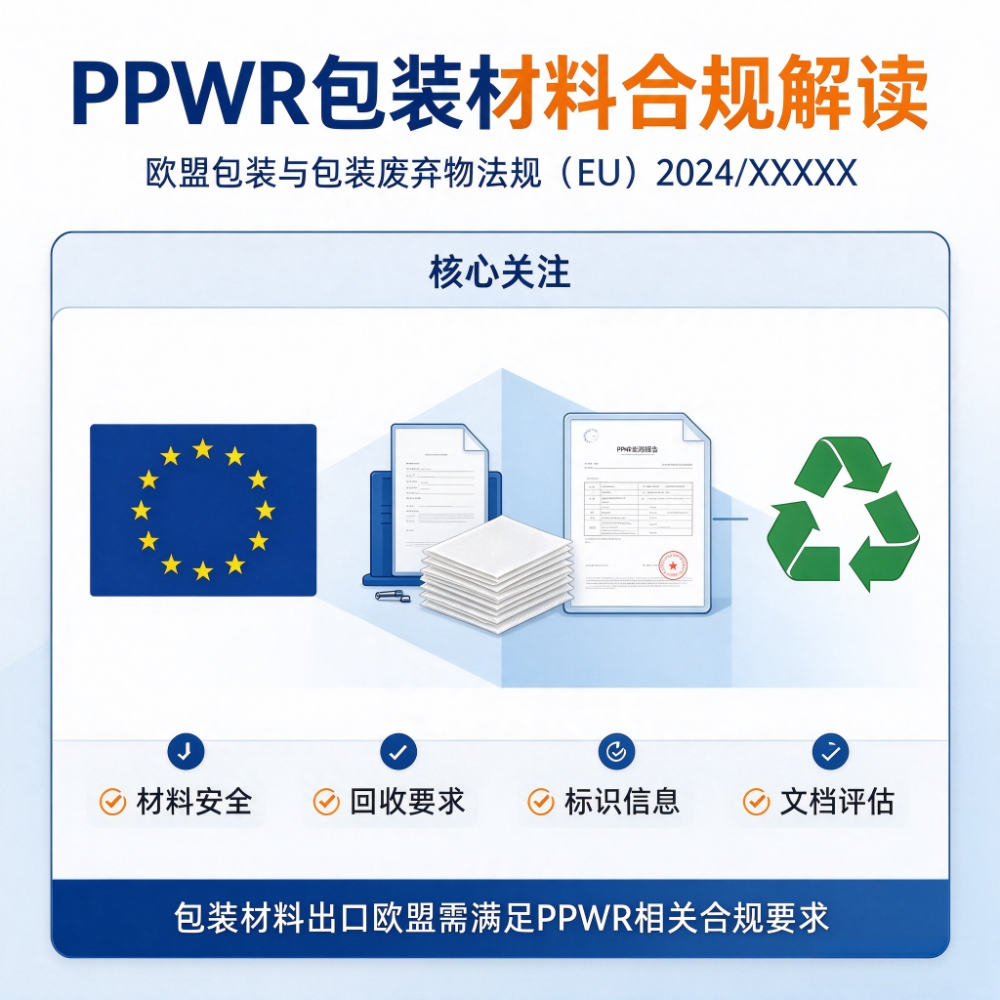 PPWR认证服务机构甄选指南：2026欧盟包装法规合规攻略
