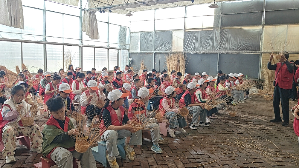 2026年临沂学生农耕研学去哪儿？欧拉农场非遗柳编+田...