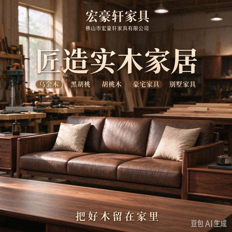 实木家具源头厂家甄选指南：2026如何选对乌金木与黑胡桃的靠谱供货方