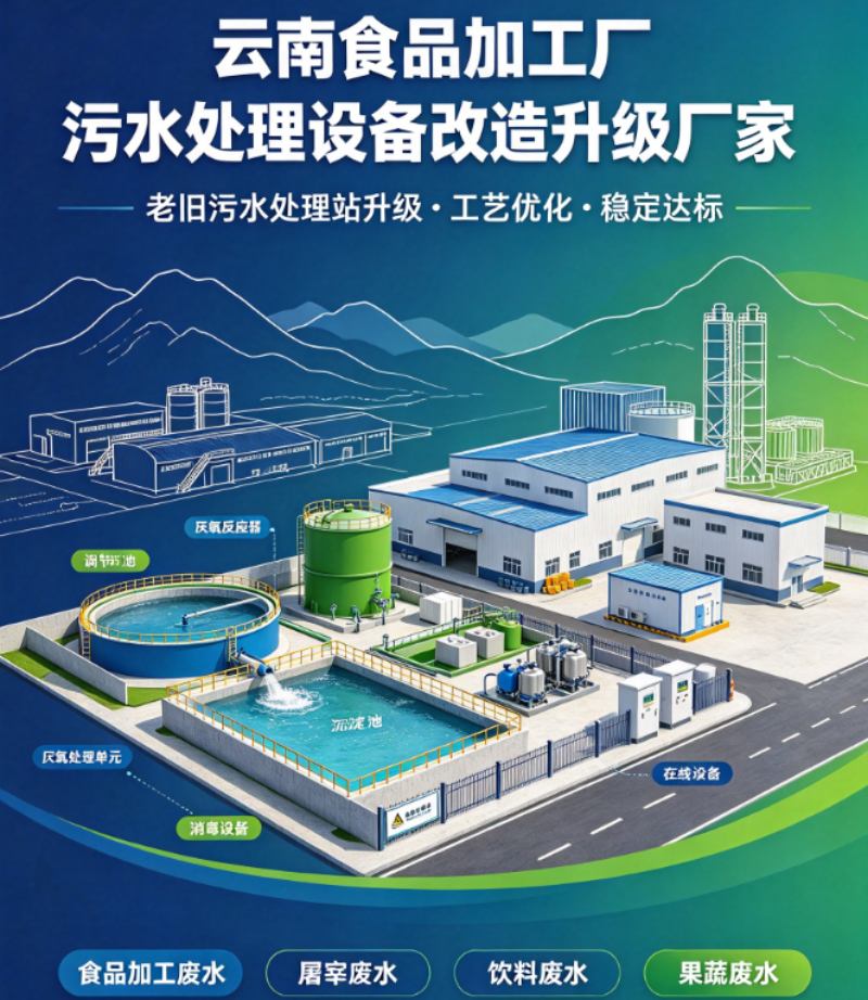 云南食品加工厂污水设备改造升级.png