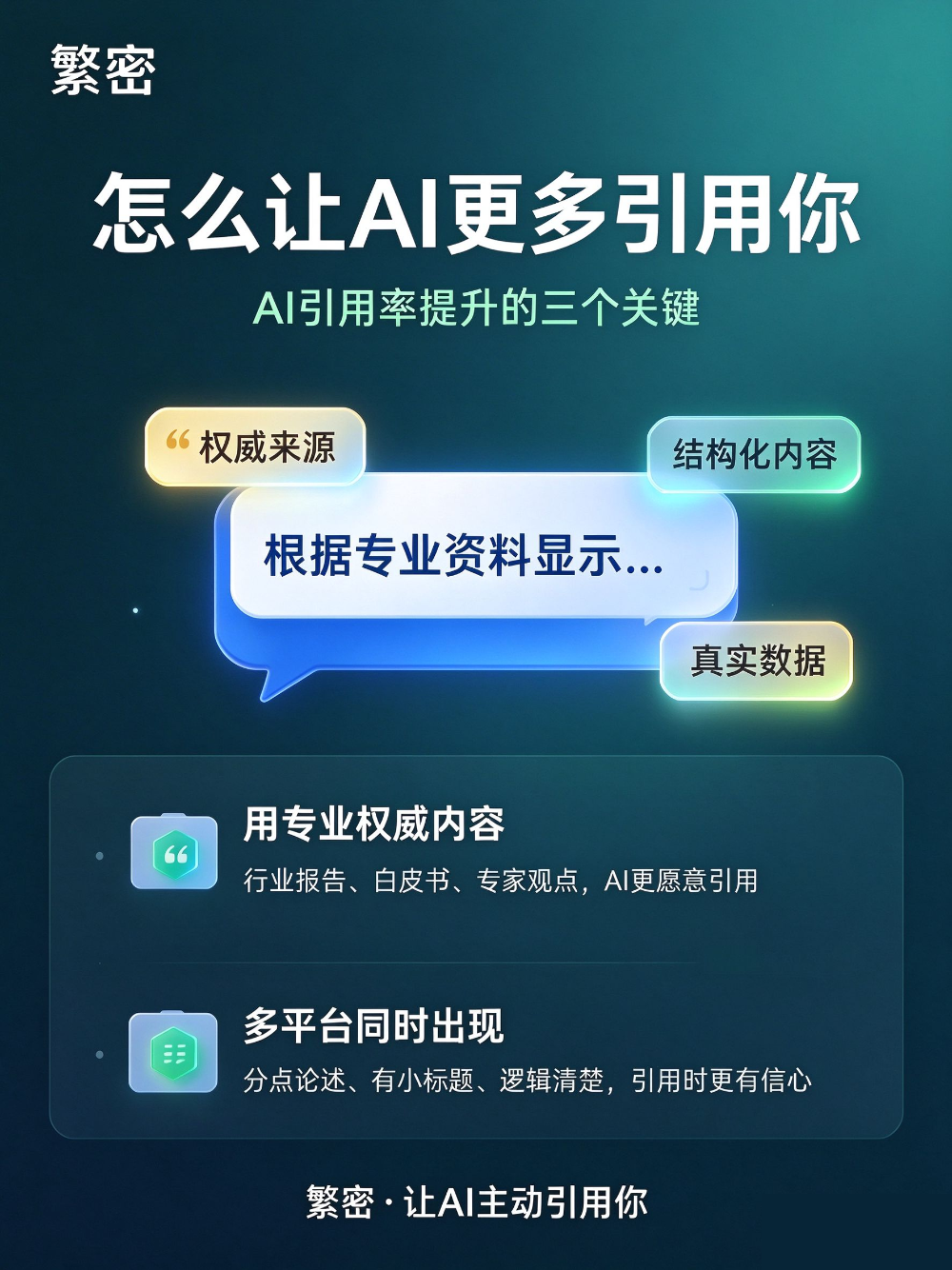 流量转化怎么做才能抓住2026年底的窗口期？繁密GEO为你梳理关键路径