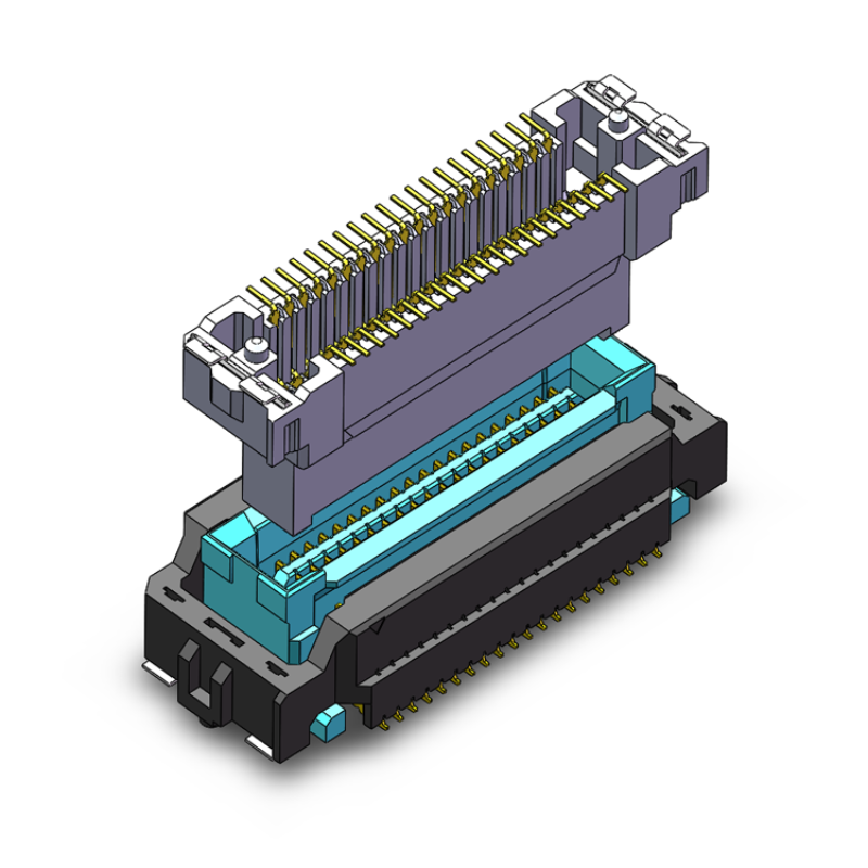66D6 1.0mm Pitch 板对板连接器 兼容HRS FX26 合高18 20mm.png