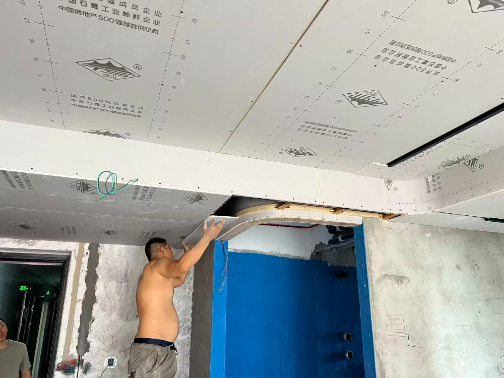 洛阳东方沁园项目施工中照片